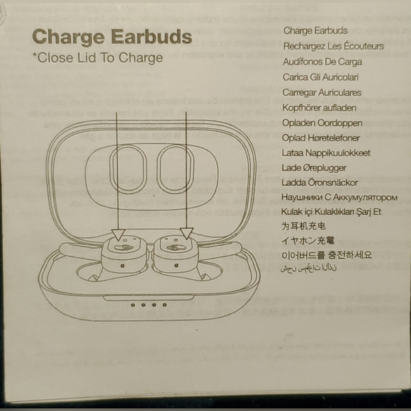 Skullcandy Push Active True Wireless Earbuds LIKE NEW - Picture 5 of 16